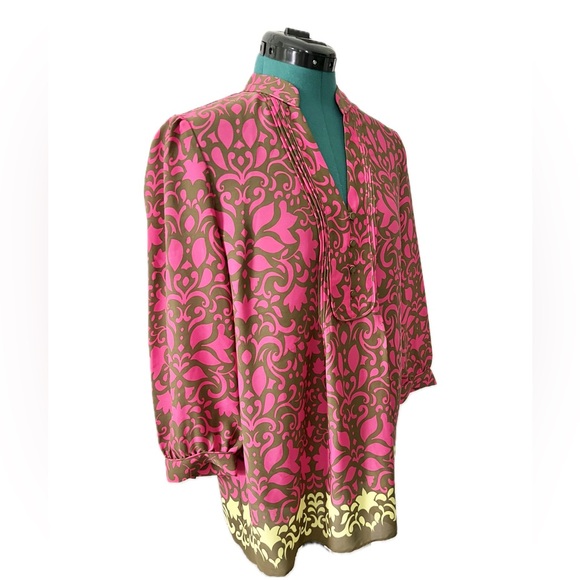 Banana Republic Bold Floral Blouse - Picture 5 of 11